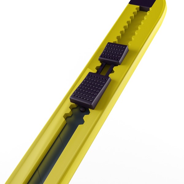 paper cutter 3d model - Paper Cutter... by Gold_D_Roger